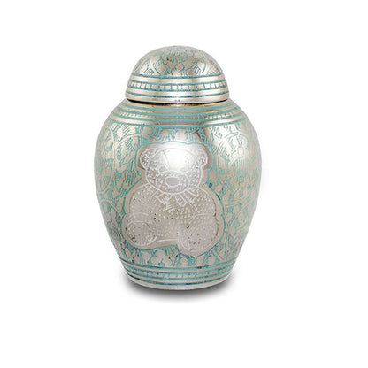 Teddy Bear Cremation Urn for Infants - Pink