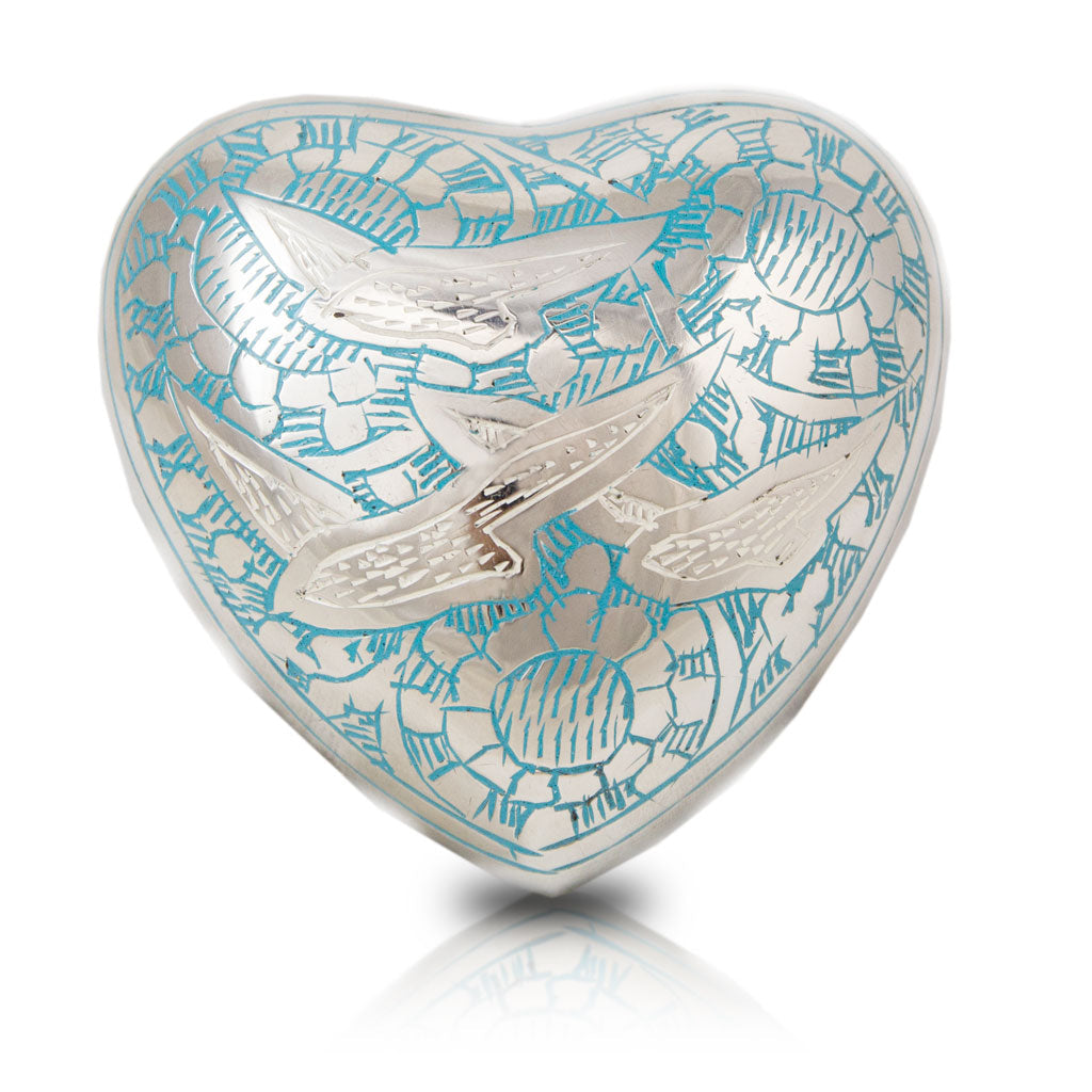 Going Home Cremation Urn - Heart Keepsake