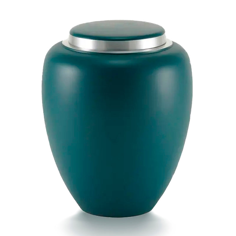 Emerson Teal Sapphire Cremation Urn