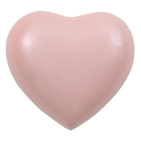 Arielle Heart Urn Pearl Pink