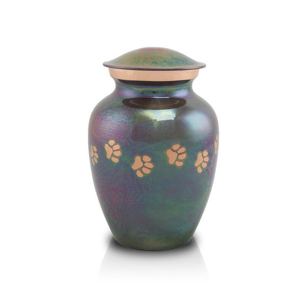 Raku Cremation Urn - 40 cubic inches