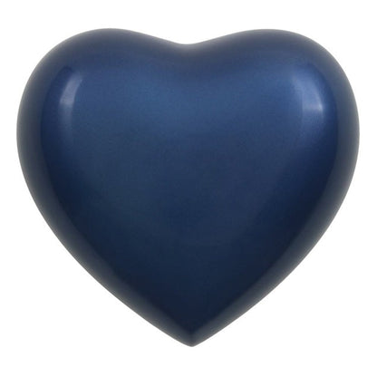 Arielle Heart Urn - Sky Blue