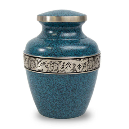 Evening Blue Avalon Cremation Urn - Small