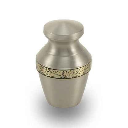 Avalon Pewter Cremation Urn - Keepsake