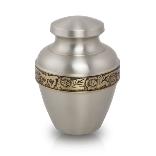 Avalon Pewter Cremation Urn - Medium