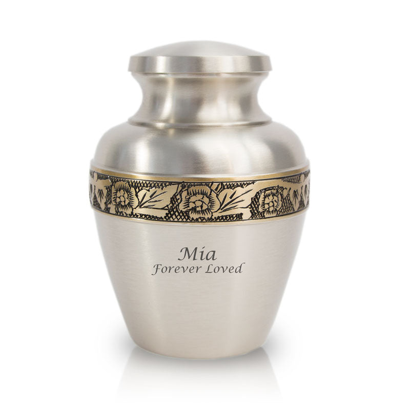 Avalon Pewter Cremation Urn - Small
