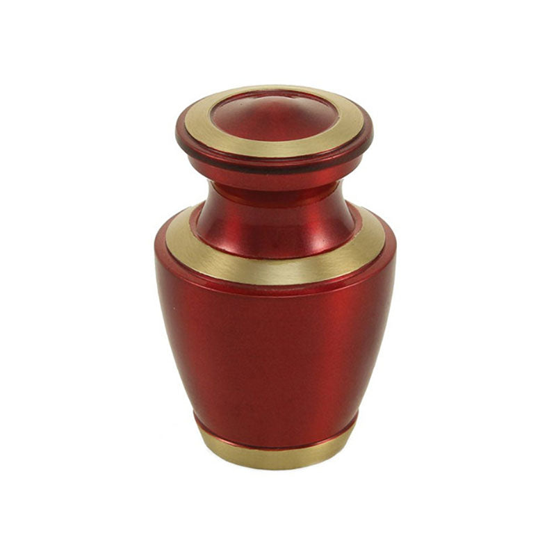 Trinity Crimson Cremation Urn Keepsake