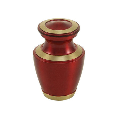 Trinity Crimson Cremation Urn Keepsake