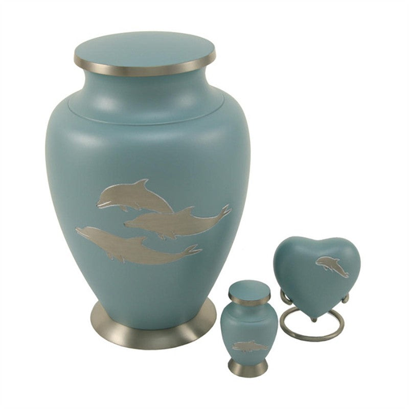 Aria Dolphin Cremation Urn - Large