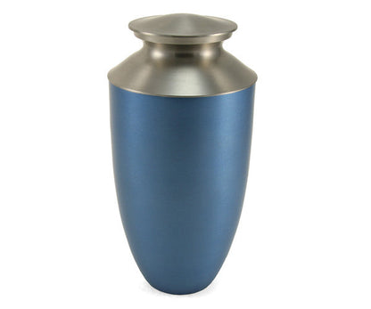 Monterey Blue Bronze Cremation Urn