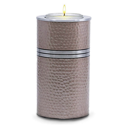 Blush Metallics Candle Keepsake Urn