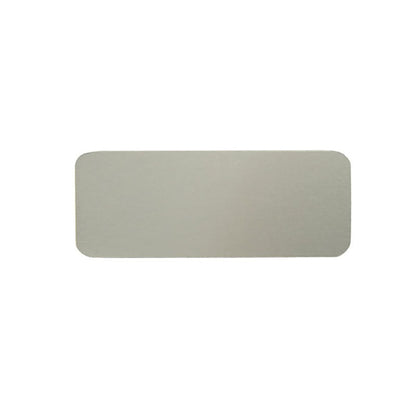 Small Metal Plate Pewter Finish
