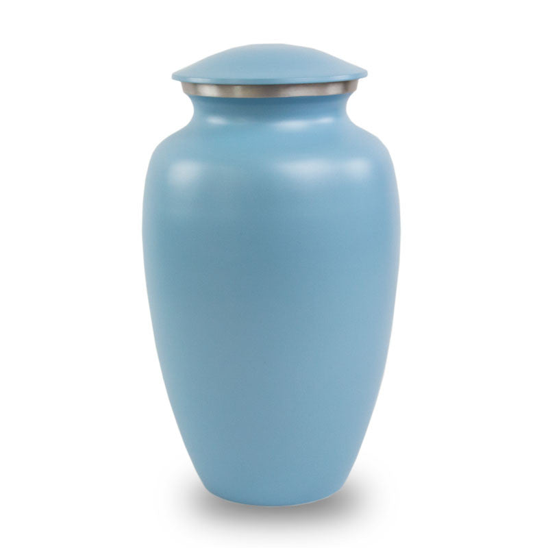 Blue Classic Cremation Urn - Large