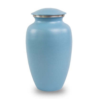 Blue Classic Cremation Urn - Large