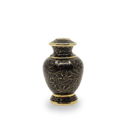 Onyx Cloisonné Cremation Urn Keepsake