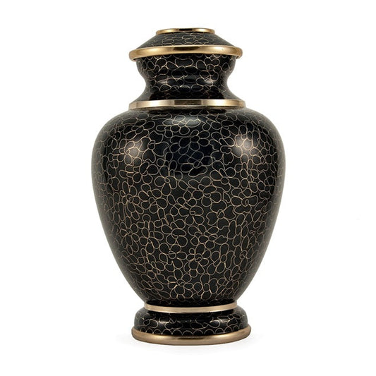 Onyx Cloisonné Cremation Urn