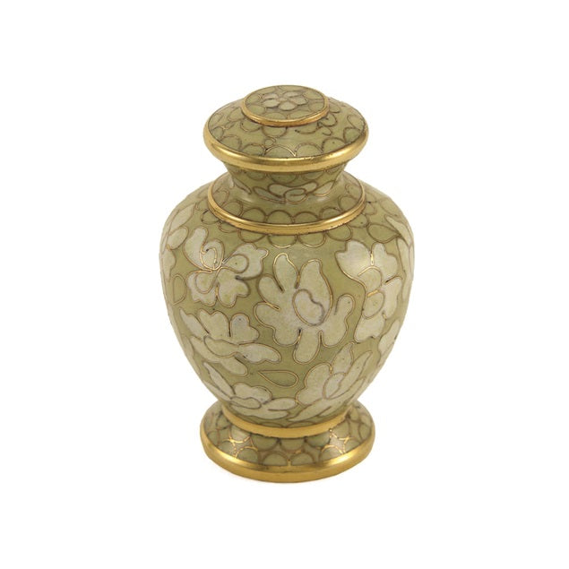 Opal Cloisonné Cremation Urn - Keepsake