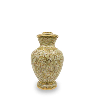 Opal Cloisonné Cremation Urn - Small