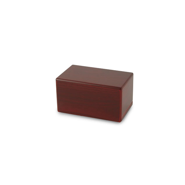 Adoration Cremation Urn Box, 25 cubic inch - Cherry