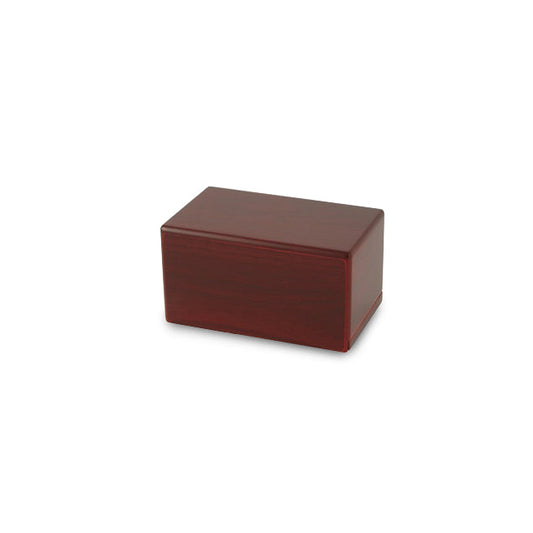 Adoration Cremation Urn Box, 25 cubic inch - Cherry