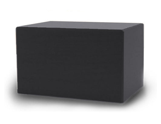 Adoration Cremation Urn Box 85 cubic inch - Graphite