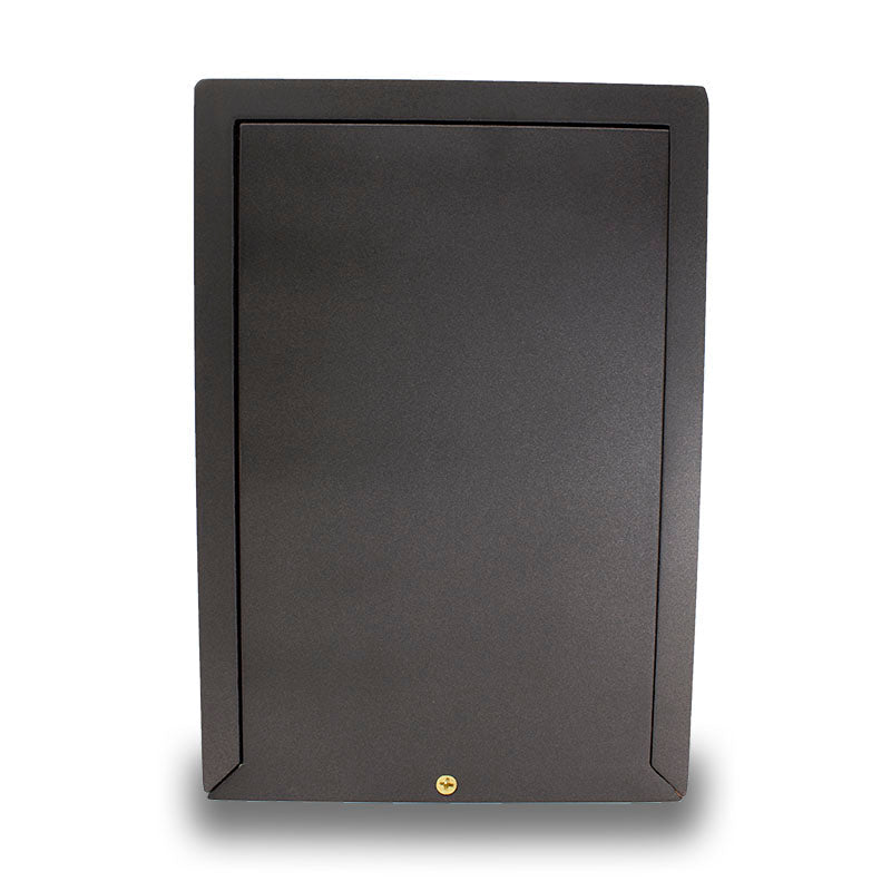 Graphite Finish MDF Photo Cremation Urn - Large
