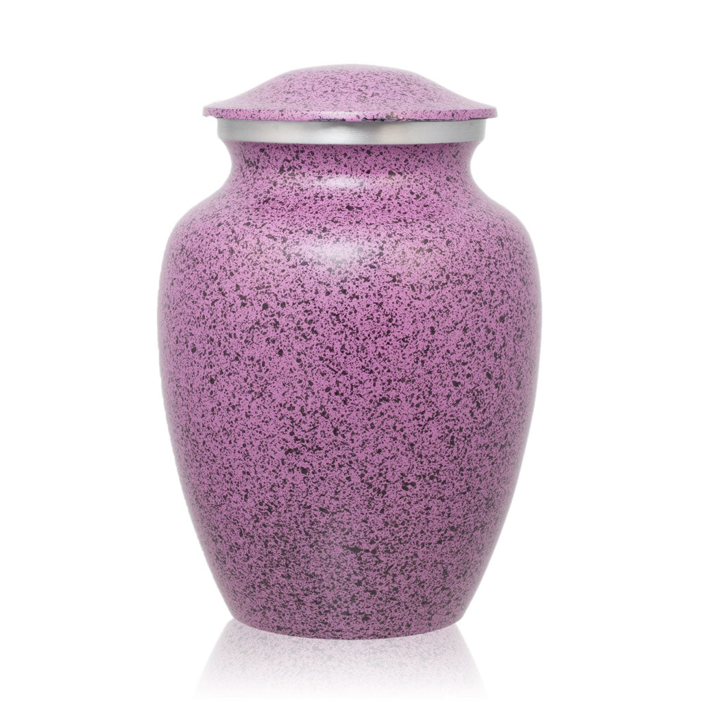 Two-Tone Lilac Classic Cremation Urn - 85 cubic inches