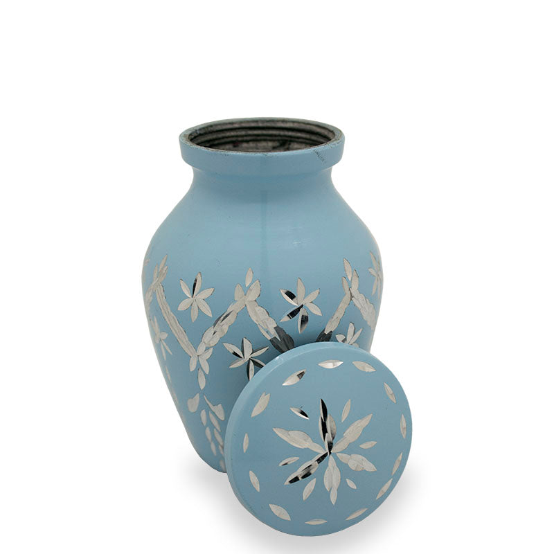 Garland Drop Cremation Keepsake - Robin's Egg Blue