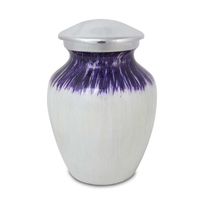 Purple and White