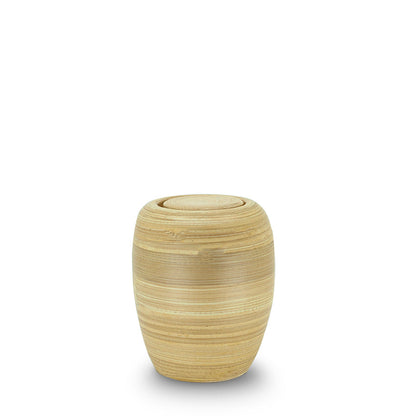 Biodegradable Bamboo Cremation Urn - 36 cubic inches