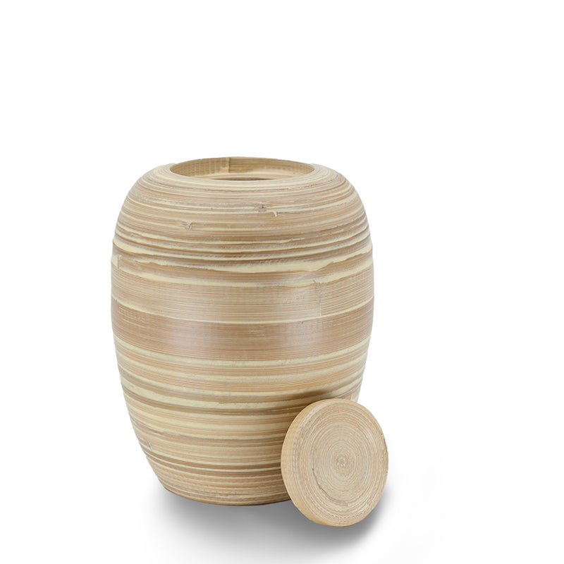 Biodegradable Bamboo Cremation Urn - 85 cubic inches
