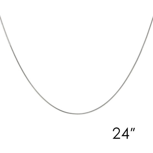 Pewter Jewelry Chain - 24"