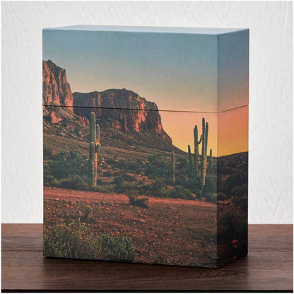 Explorer Scattering Urn Desert Dusk