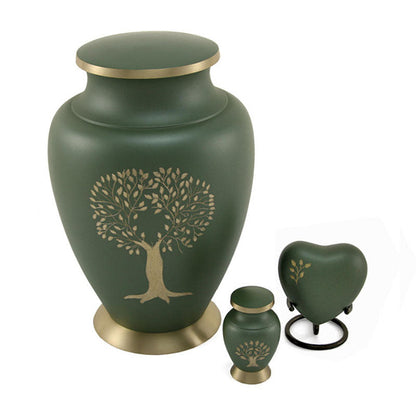 Aria Tree of Life Heart Cremation Urn Keepsake