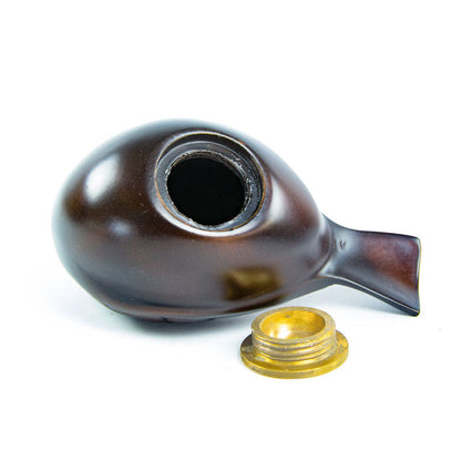 Antique Bronze Songbird Keepsake Cremation Urn
