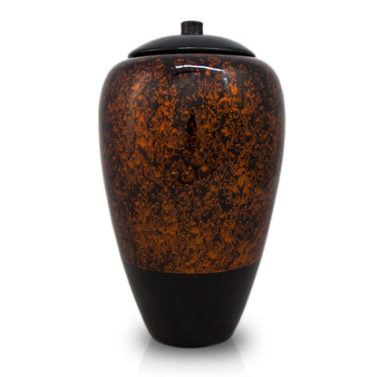 Tall Bamboo Cremation Urns- Amber, Blue, Natural