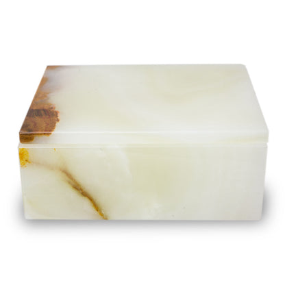 Alpine Green Marble Cremation Keepsake Box - Extra Small