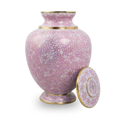 Essence Rose Cloisonné Cremation Urn