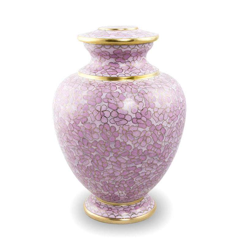 Essence Rose Cloisonné Cremation Urn