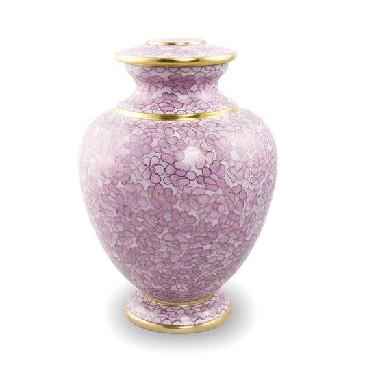 Essence Rose Cloisonné Cremation Urn