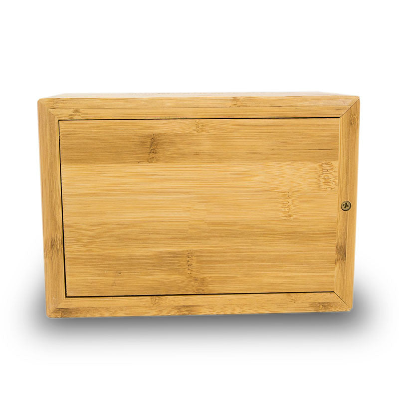 Bamboo Box Cremation Urn - 200 cubic inch