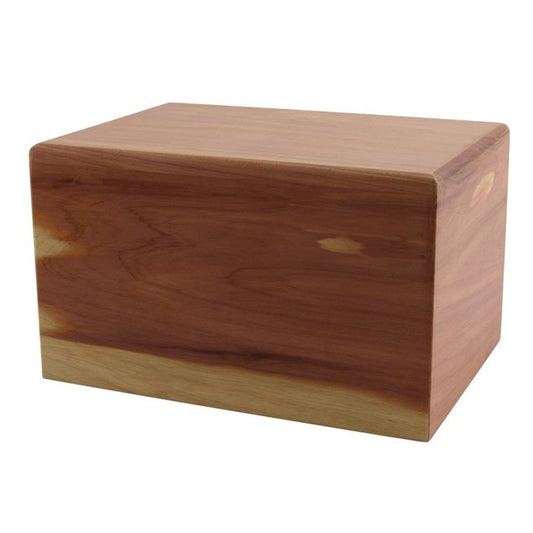 Natural Cedar Box Urn 200 cubic inches