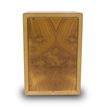 Natural MDF Photo Cremation Urn - 200 CI