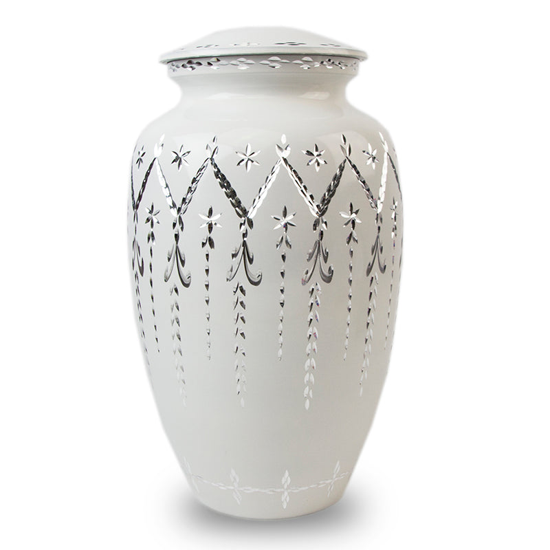 Garland Drop Cremation Urn - Black