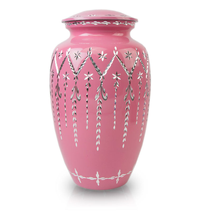 Garland Drop Cremation Urn - Black