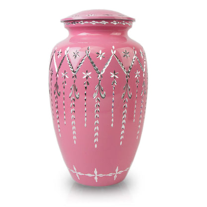 Garland Drop Cremation Urn - Black