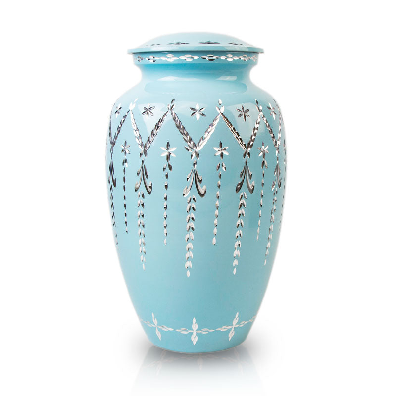 Garland Drop Cremation Urn - Black
