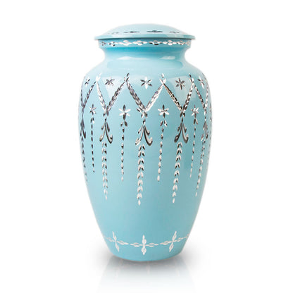 Garland Drop Cremation Urn - Black
