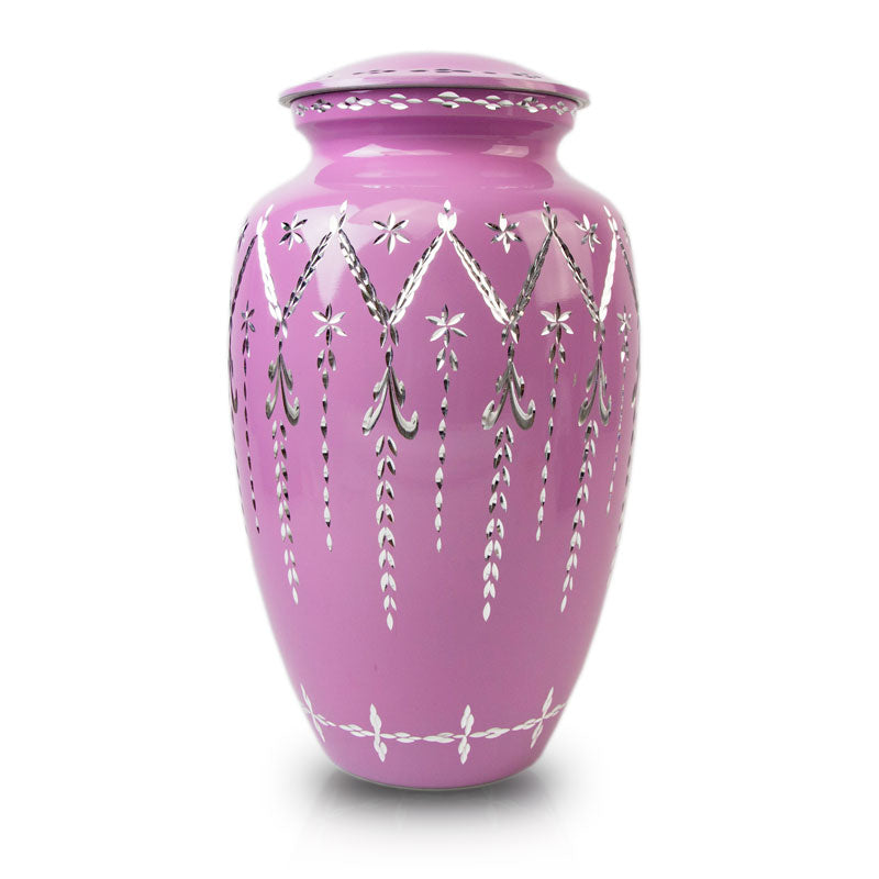 Garland Drop Cremation Urn - Black
