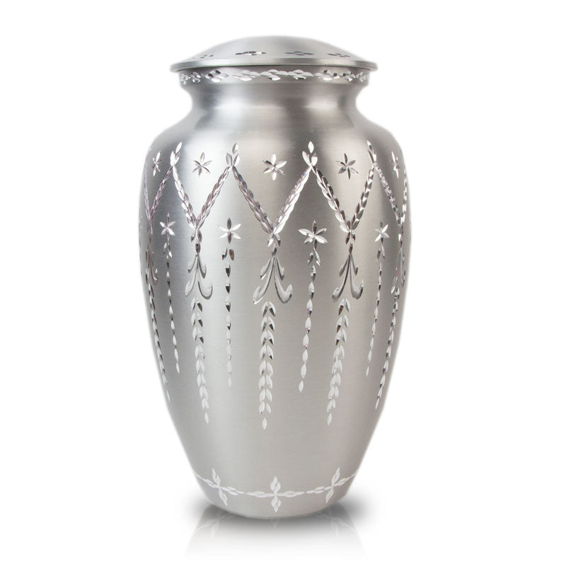 Garland Drop Cremation Urn - Black